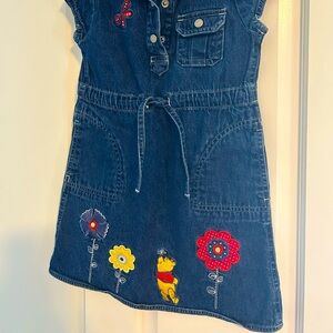 Disney Store Jean Dress - Winnie